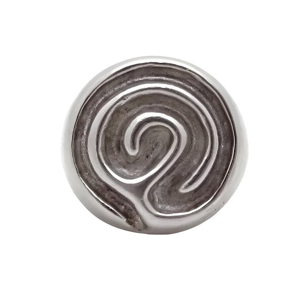 Vintage Sterling Silver Robert Lee Morris RLM Studio Swirl Maze Ring Size 6.25 - Picture 3 of 10